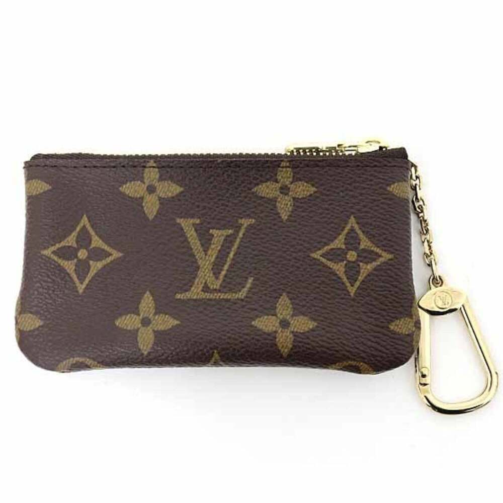 LOUIS VUITTON Authentic Brown Monogram Canvas Pochette Mini Bag - Picture 3 of 6